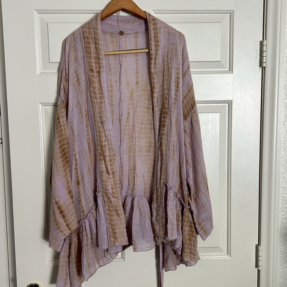 Free people one Sasha tie dye kimono - Picture 2 of 12
